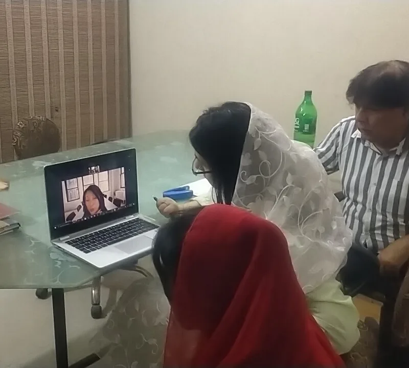 Dr. Karen Su (Medical Director, CARE Foundation USA) conducts quarterly online OPD sessions for CAH (46XX) patients, focusing on essential dose adjustments of lifelong medications.